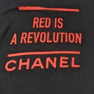 Chanel What Is Red?  Red is a Revolution Small